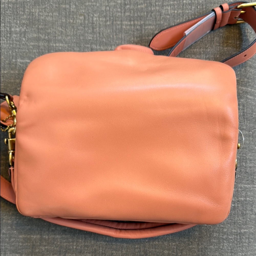 Coach Women's Pillow Tabby Shoulder Bag and Slim Trifold Wallet-Light Coral - Picture 14 of 16